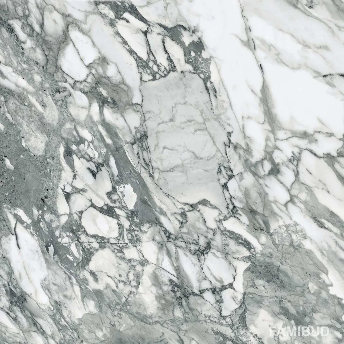 Плитка керамогранітна Tempesta Rect, 600×600×8, Білий, Golden Tile
