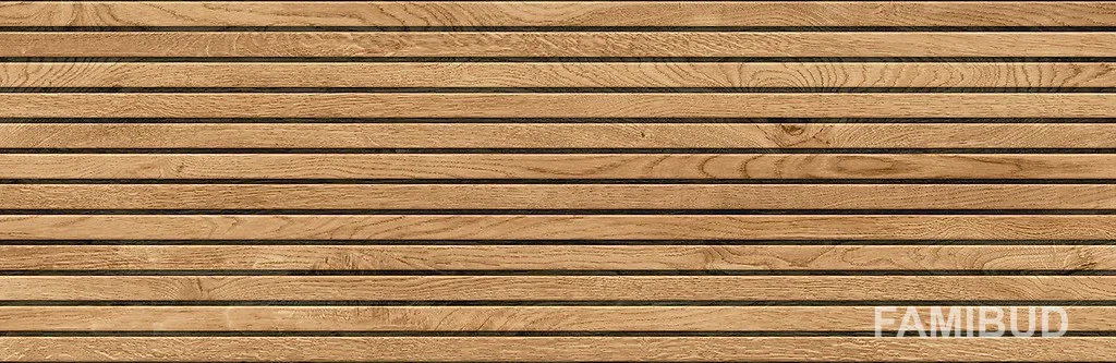 Плитка стінова Boseli Wood Brown Rect, 298×598, Opoczno