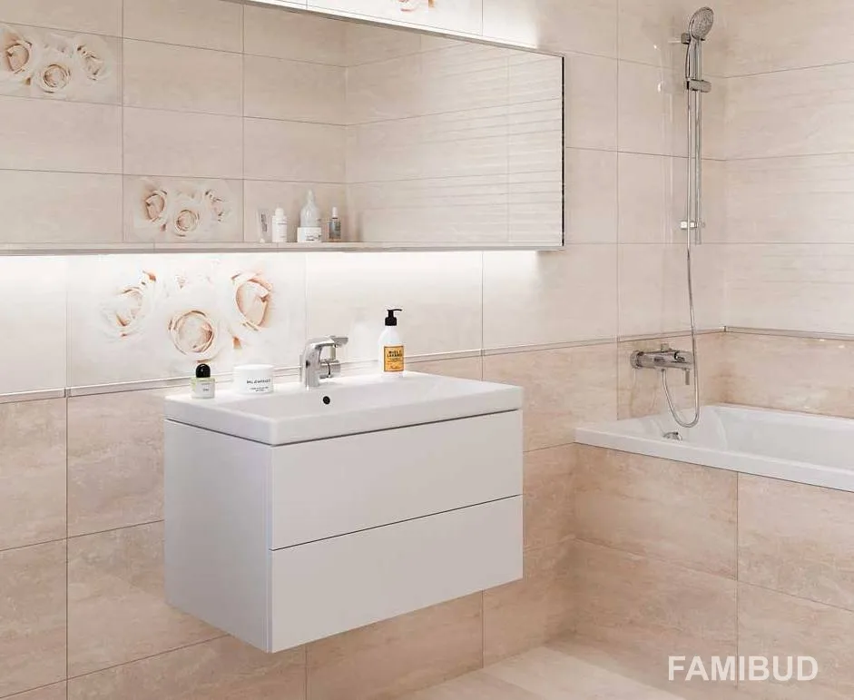 Плитка стінова Camelia Beige Опочно, 29,7×60, Opoczno