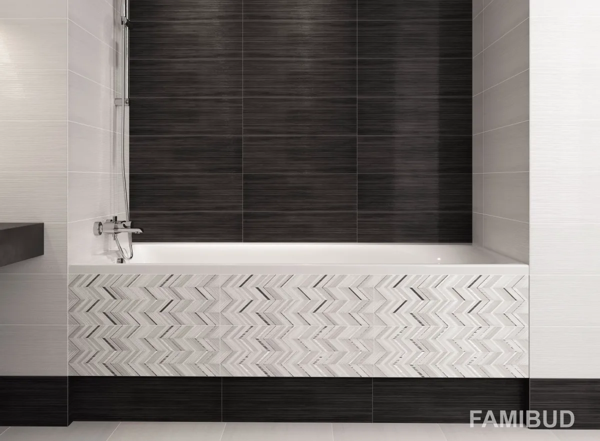 Плитка стінова Odri White, 200×600×8,5, Cersanit