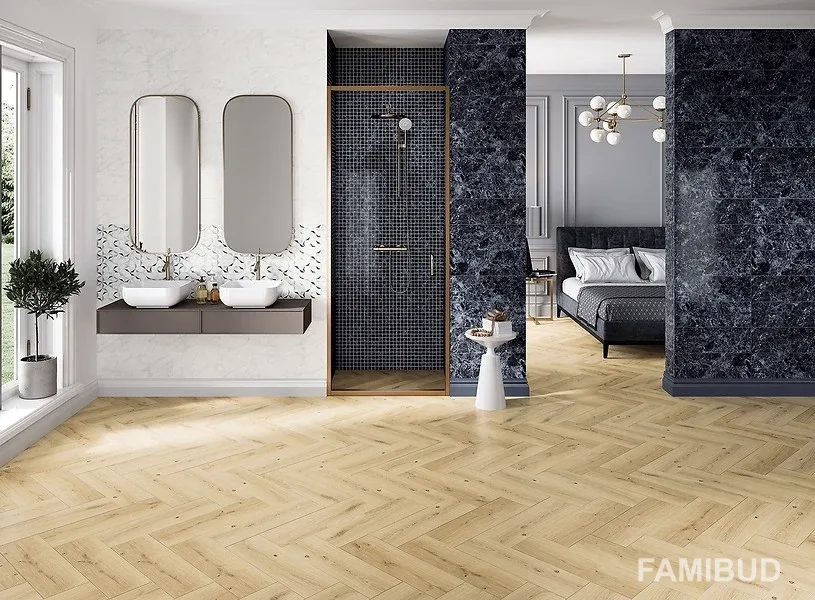 Плитка стінова Lenox Blue Glossy, 200×600×8,5, Cersanit