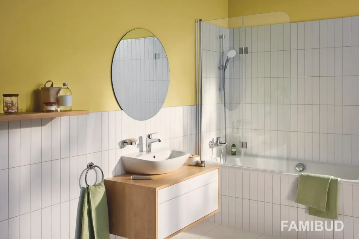 Набір змішувачів для ванни 3 в 1 Euroeco New, Grohe