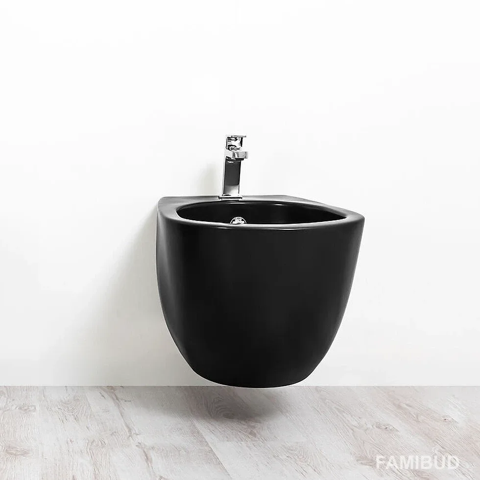 Біде підвісне Vignoni VI19 F85 Black, Simas