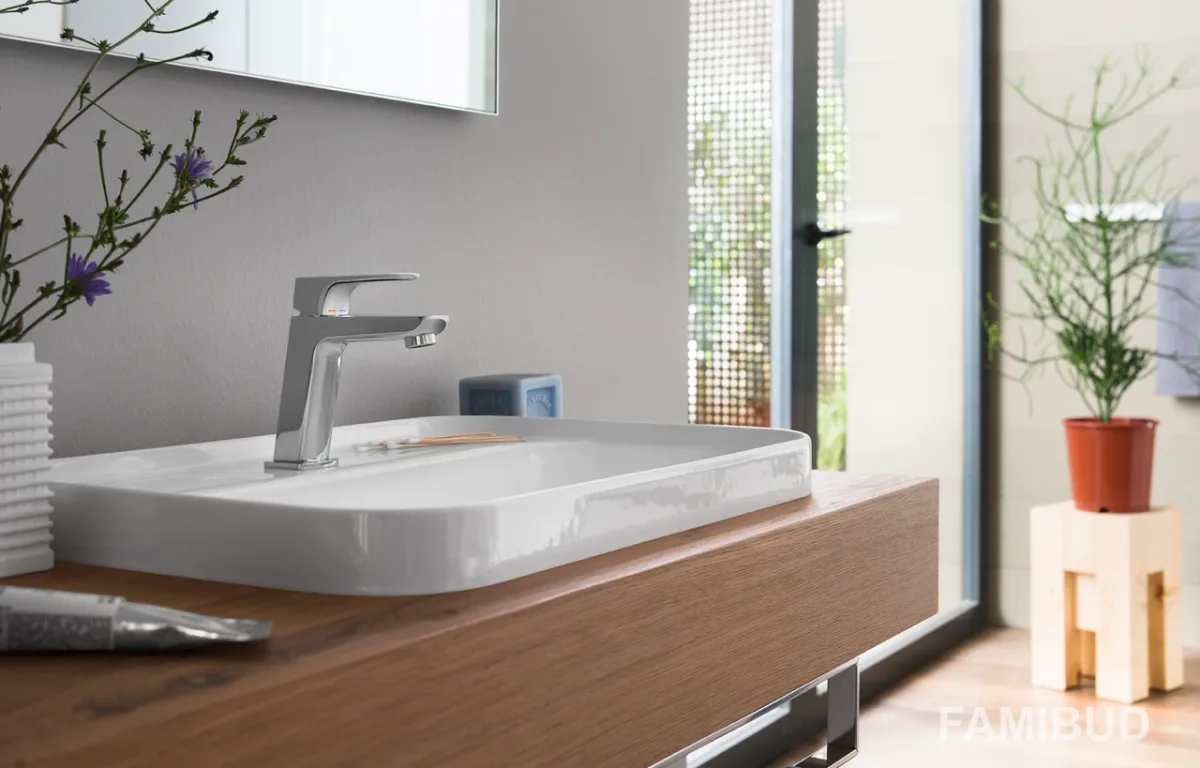 Змішувач для умивальника Acquaviva VV103118-1CR, Nobili