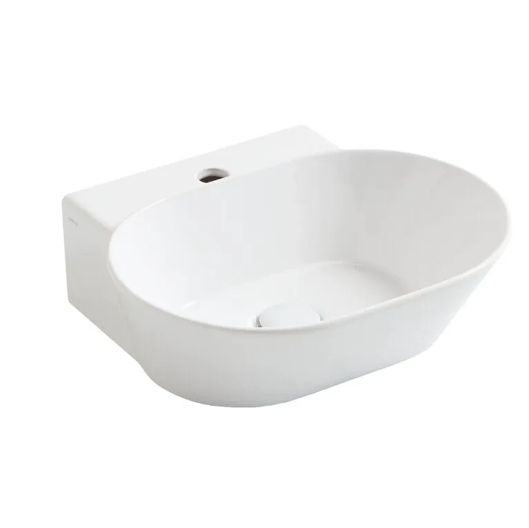Умивальник WA 06 Wave Glossy white, Овальна, Simas