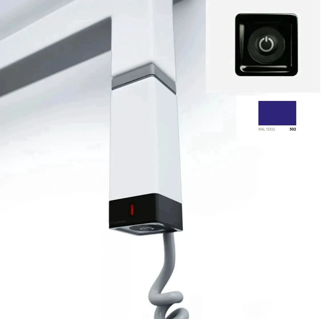 Тен One K 400W Ral 5002, Фіолетовий, Terma