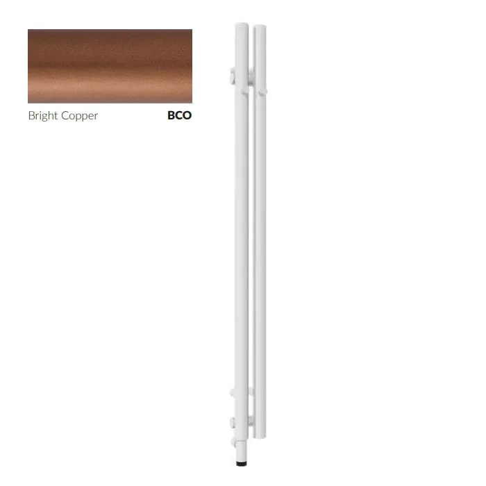 Рушникосушка Rolo Hanger E Ral Bright Copper, 1200×95, Terma