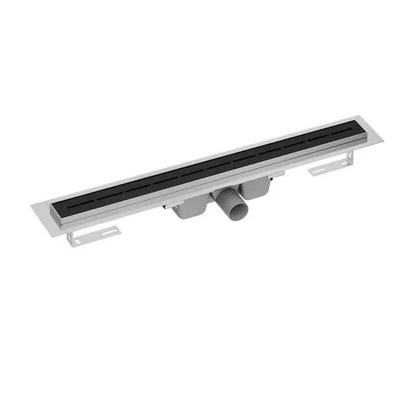Душовий канал OZ Runway Black, 75 см, Ravak
