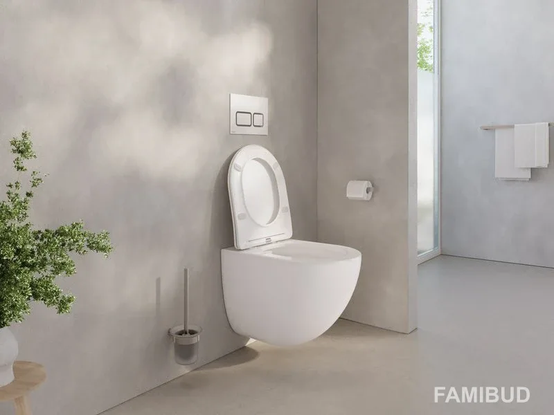 Унітаз підвісний Chrome AquaSpin з кришкою soft-close, Ravak