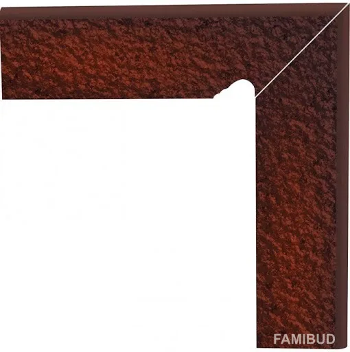 Цоколь Cloud Brown Правий 2 ел, 8,1×30, Paradyz
