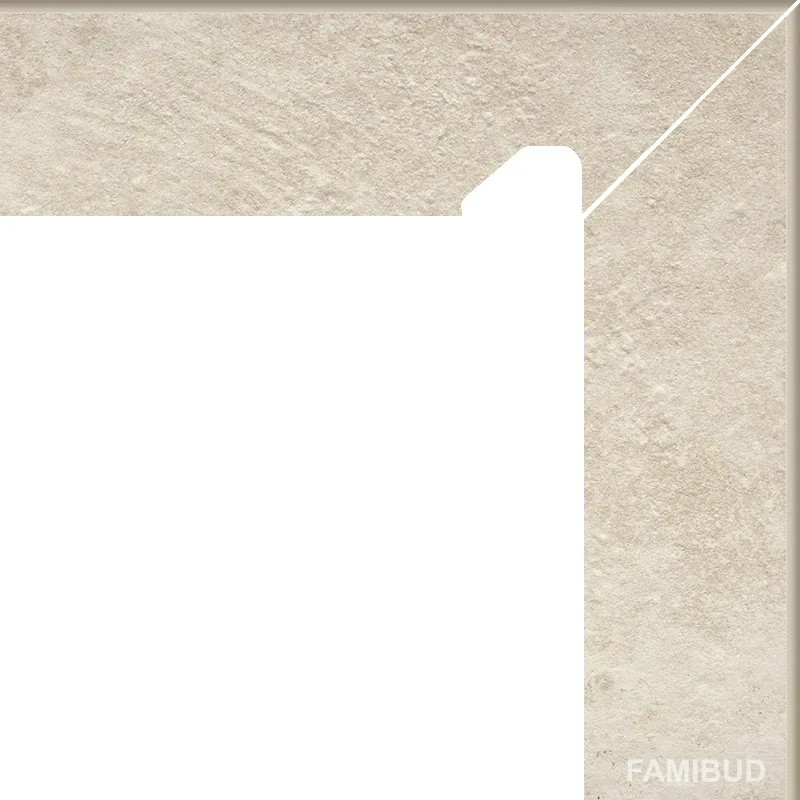 Цоколь Scandiano Beige Правий 2 ел, 8,1×30, Paradyz