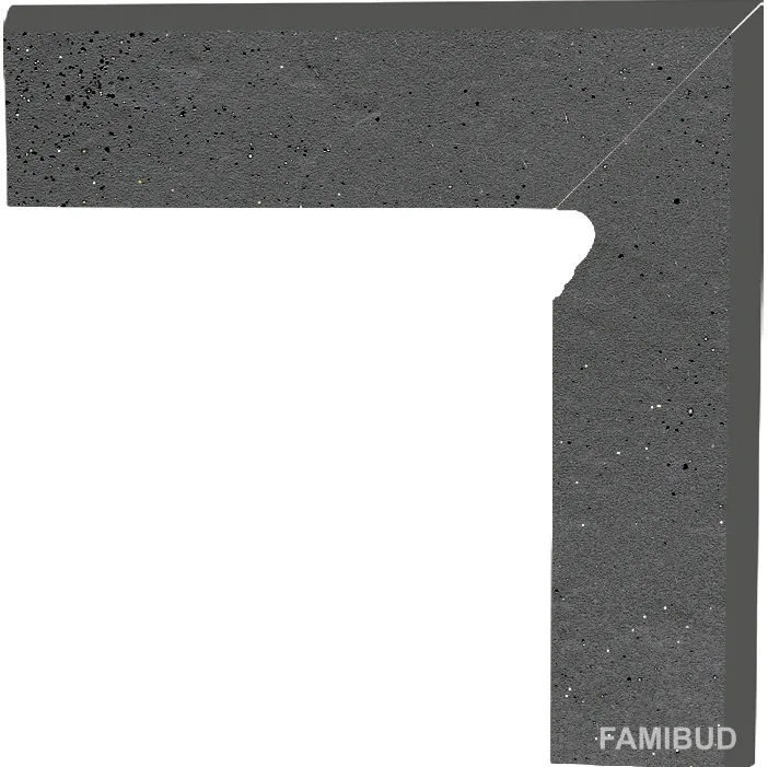 Цоколь правий Semir Grafit 2х елементний, 81×300×11, Paradyz