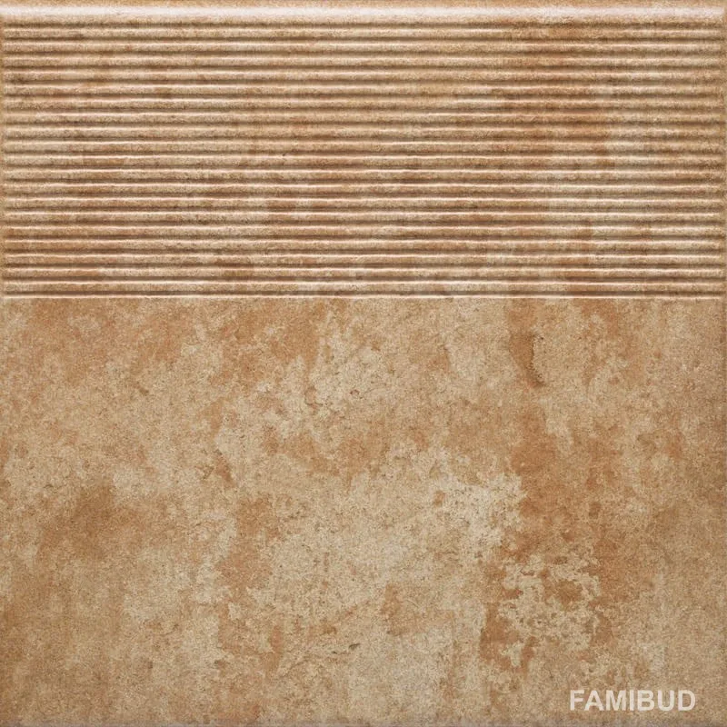 Сходинка пряма Ilario Ochra, 30×30, 300×300, Paradyz