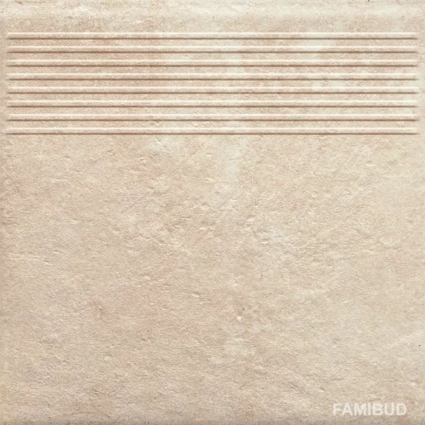 Сходинка пряма Scandiano Beige, 300×300×8,5, Paradyz