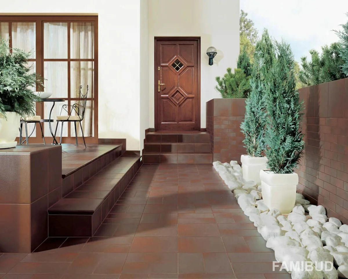 Сходинка з капіносом пряма 5951 Cloud Brown, 300×330×11, Paradyz