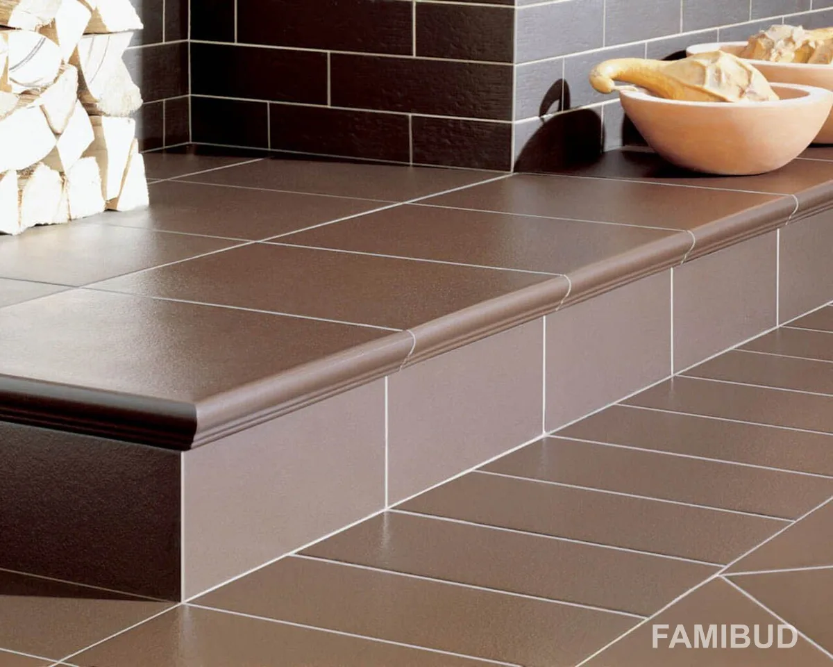 Сходинка з капіносом пряма Natural Brown, 30×33, Paradyz