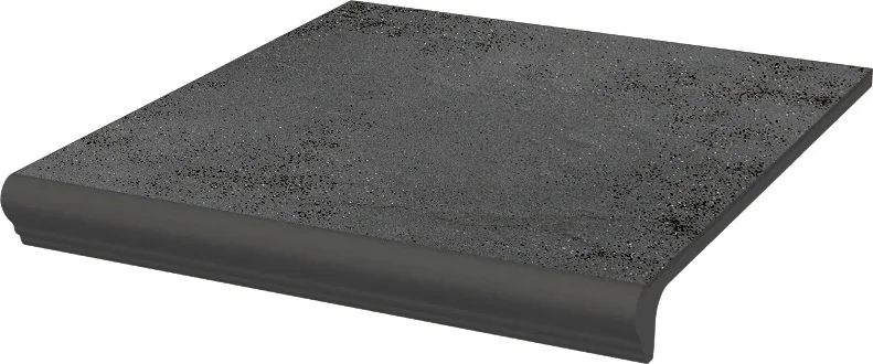 Сходинка з капіносом пряма Semir Grafit, 30×33, Paradyz