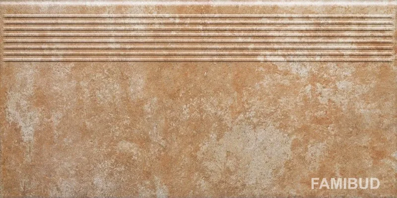Сходинка пряма Ilario Ochra, 30×60, 300×600, Paradyz