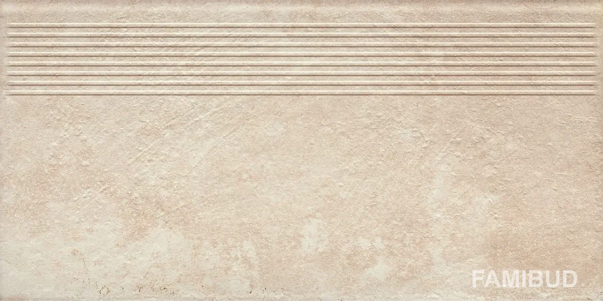 Сходинка пряма Scandiano Beige, 30×60, 300×600, Paradyz