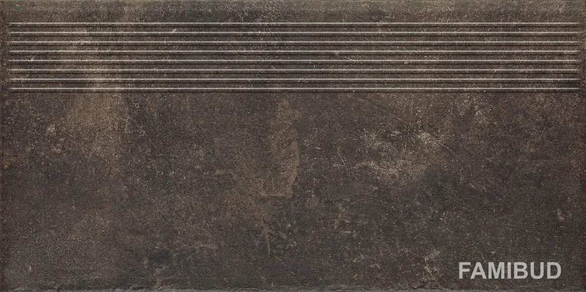 Сходинка пряма Scandiano Brown, 300×600×8,5, Paradyz