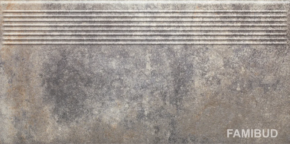 Сходинка пряма Viano Grys, 30×60, 300×600, Paradyz