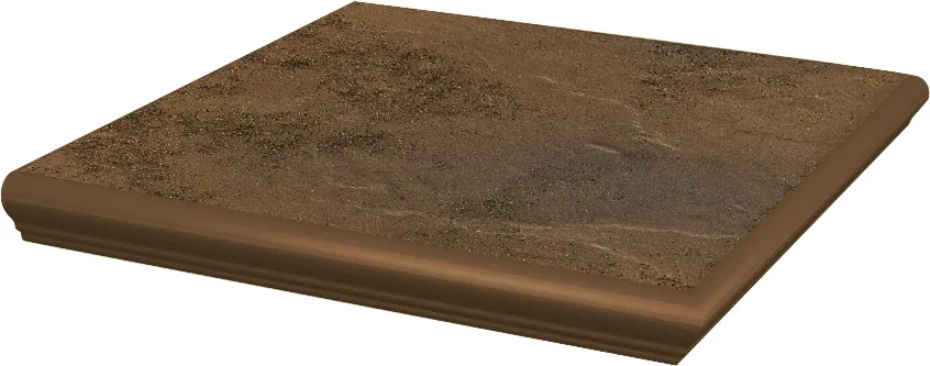 Сходинка з капіносом кутова Semir Beige, 33×33, Paradyz