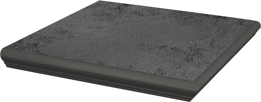 Сходинка з капіносом кутова Semir Grafit, 33×33, Paradyz