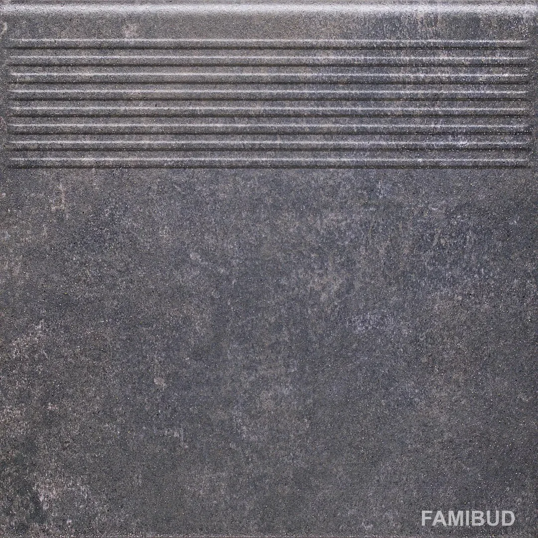 Сходинка пряма Viano Antracite, 300×300×8,5, Paradyz
