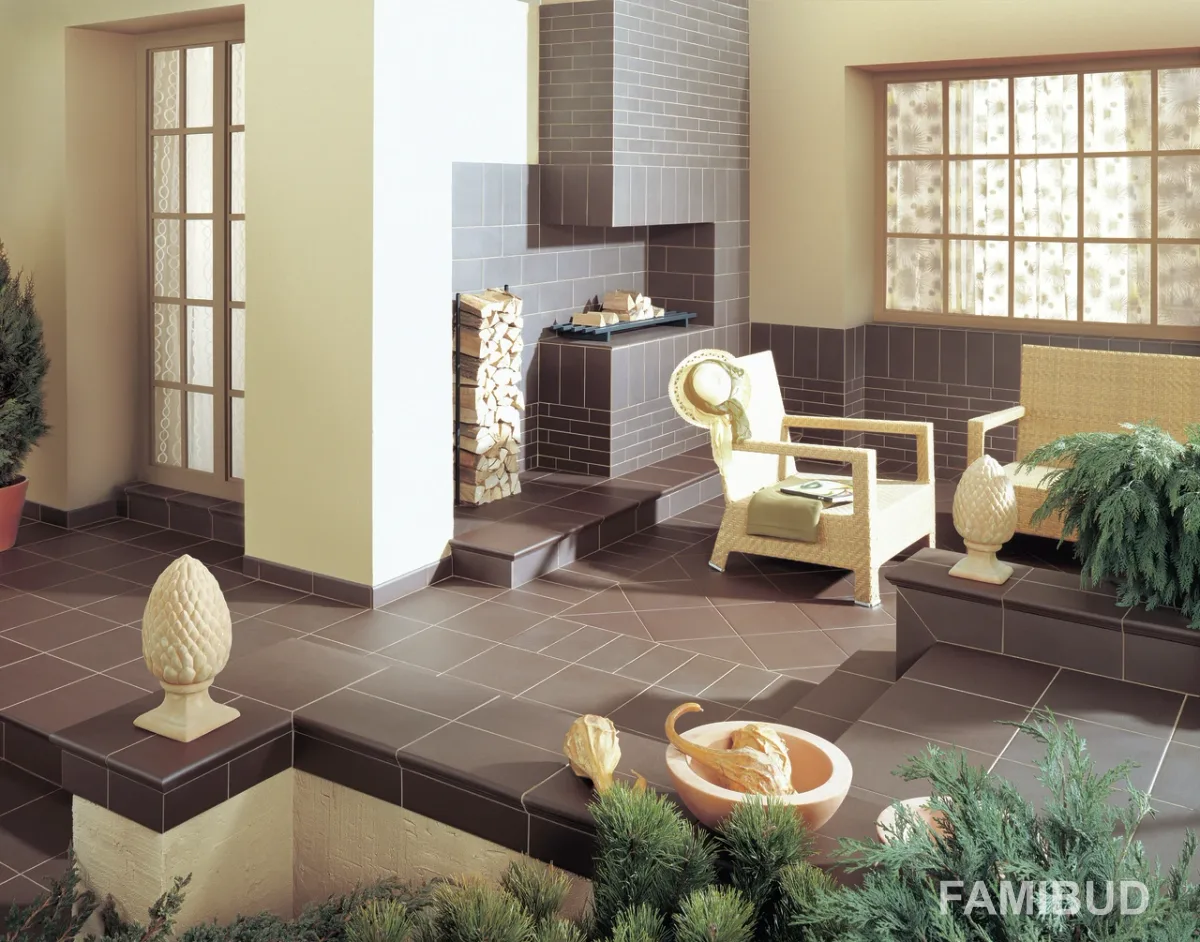 Плитка підлогова Natural Brown STR, 300×300×8,5, Paradyz