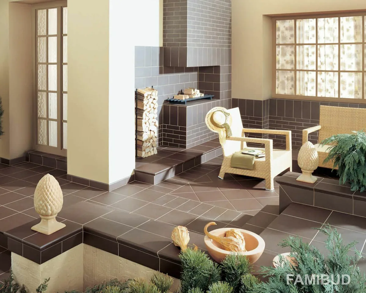 Сходинка з капіносом пряма Natural Brown, 300×330×11, Paradyz