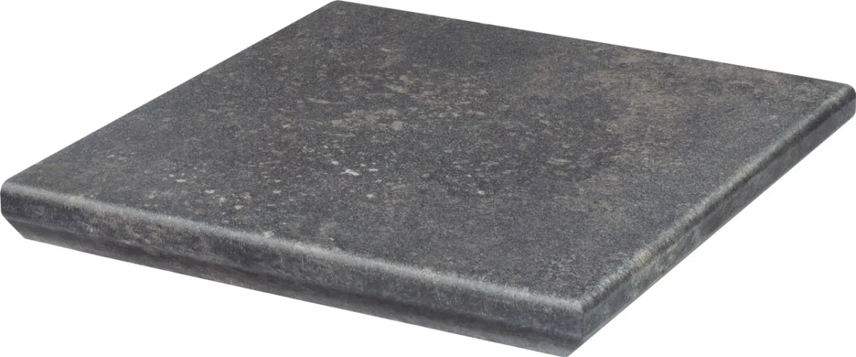 Сходинка з капіносом кутова Viano Antracite, 33×33, Paradyz
