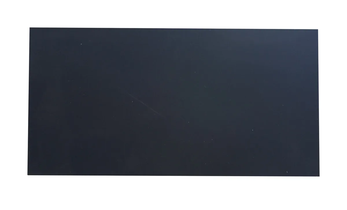 Терка ABS гума 8 мм, 130×280 мм, Чорна, Olejnik