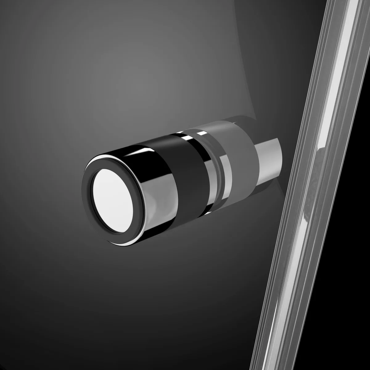 Бокова стінка Eos Chrome S2 80 прозоре, 800×1950, Radaway