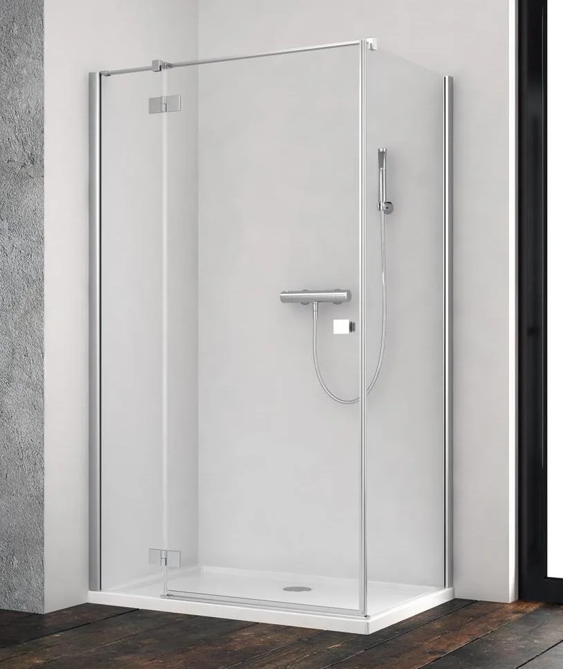 Бокова стінка Fuenta New Chrome S1 прозоре, 1000×2000, Radaway