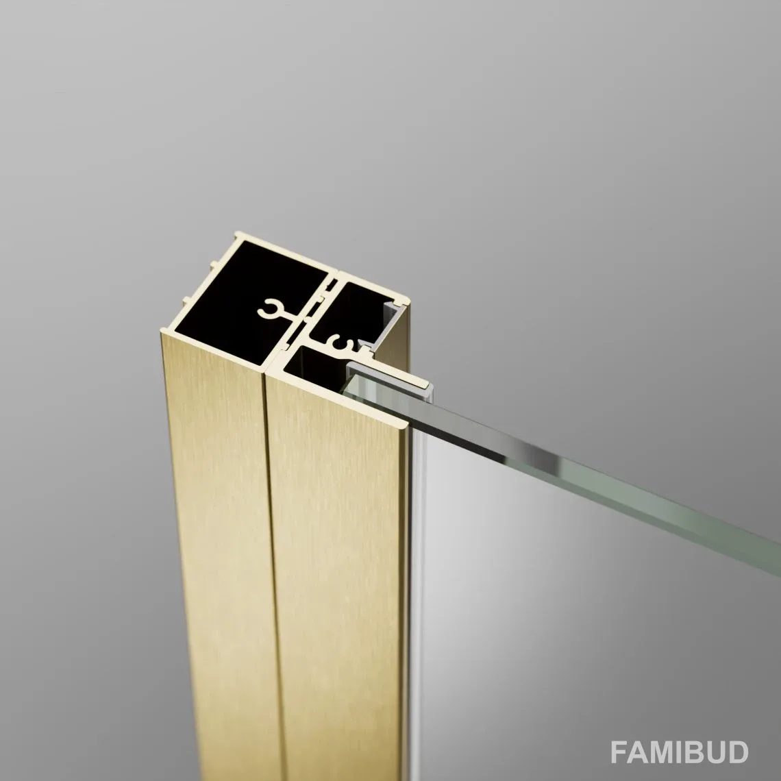 Додатковий профіль NES +20mm brushed gold, Radaway