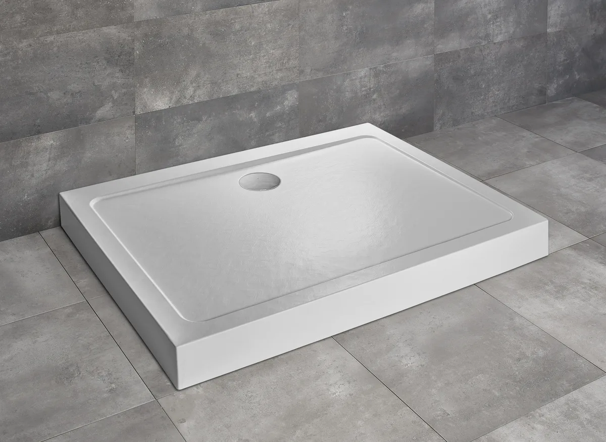 Душовий піддон Doros D Compact Stone, Білий, Radaway