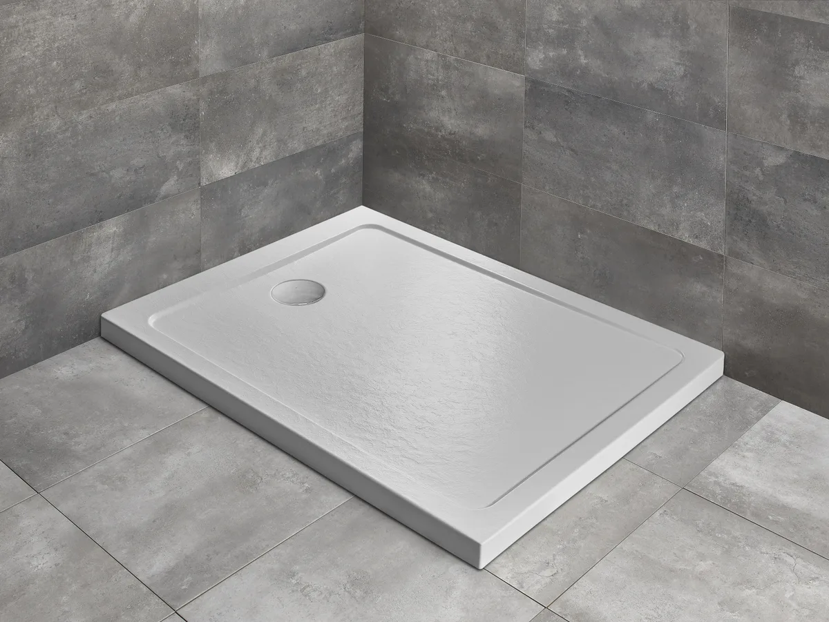 Душовий піддон Doros F Stone ×55, Білий, Radaway