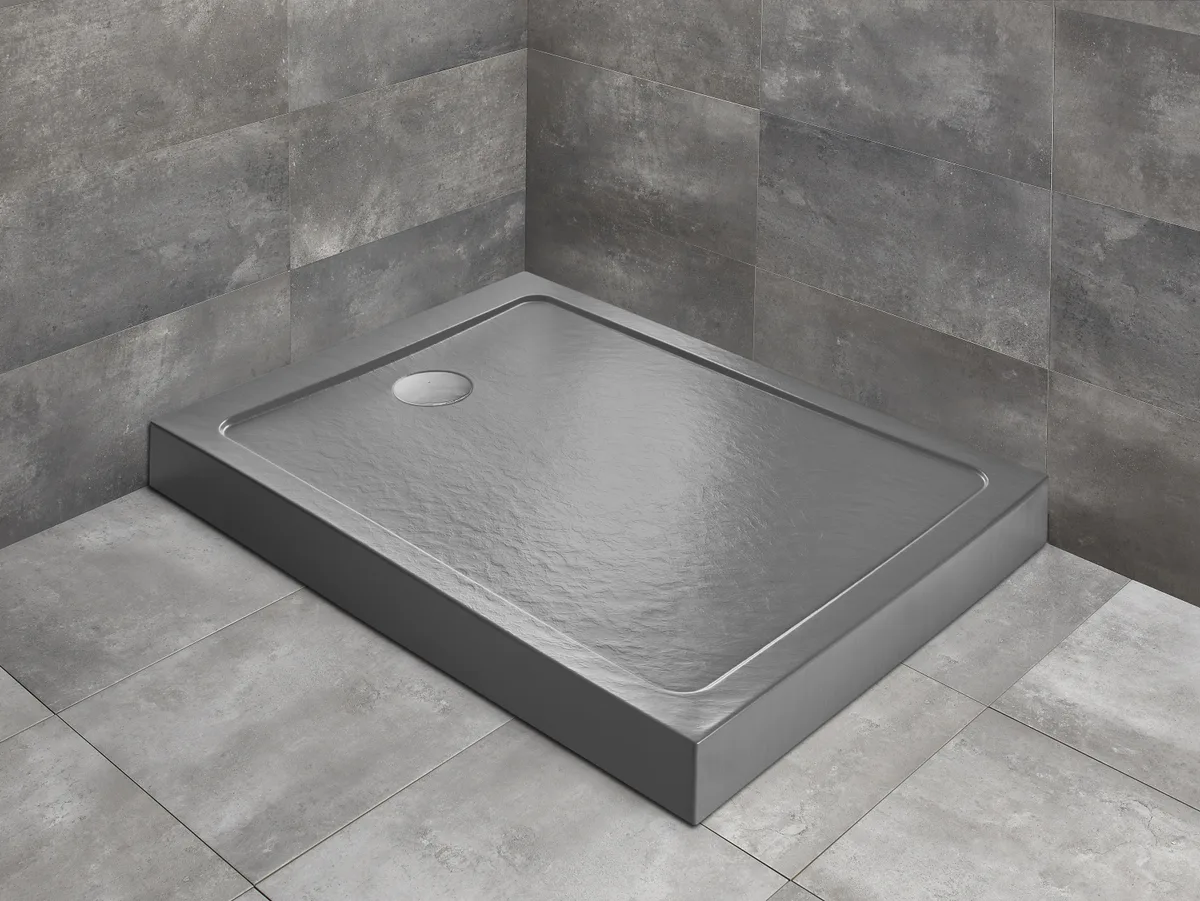 Душовий піддон Doros F Stone Compact, 1000×700×120, Антрацит, Radaway