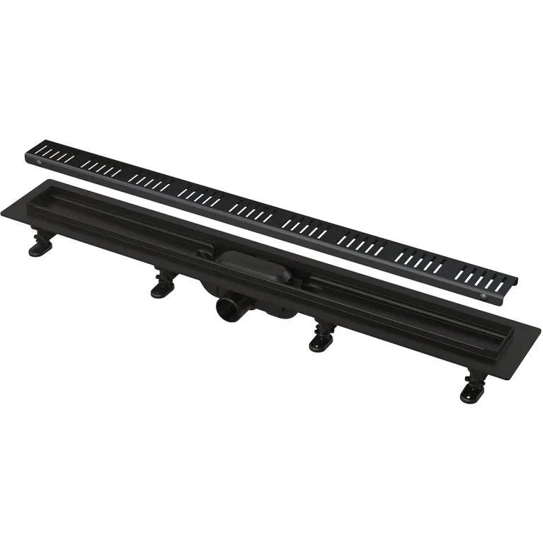 Трап лінійний Alcaplast APZ10BLACK-650M
