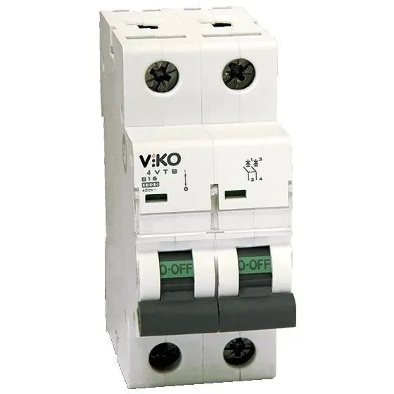 Автоматичний вимикач VIKO 2 полюса 40А С 4,5 230/400V