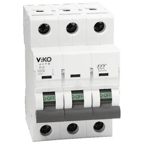 Автоматичний вимикач VIKO 3 полюса 50А С 4,5 230/400V