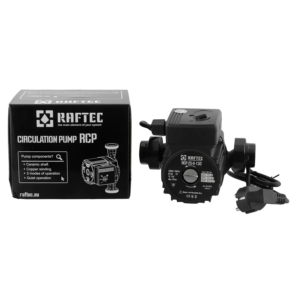 Циркуляційний насос Raftec RCP 25-60/130