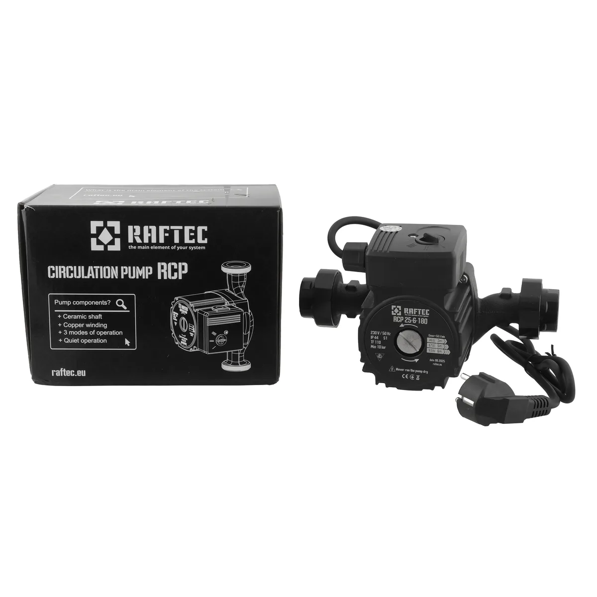 Циркуляційний насос Raftec RCP 25-60/180