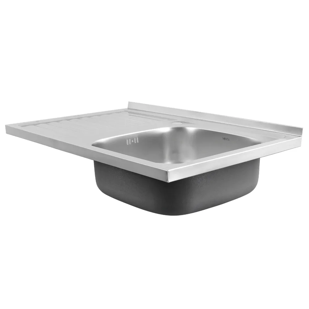 Мийка для кухні накладна VENTA Satin 500×800 VM8058RS