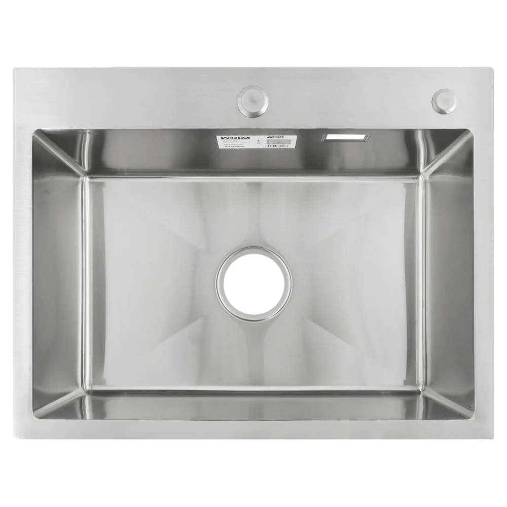 Мийка для кухні інтегрована VENTA Brushed 580×450 BVM5845