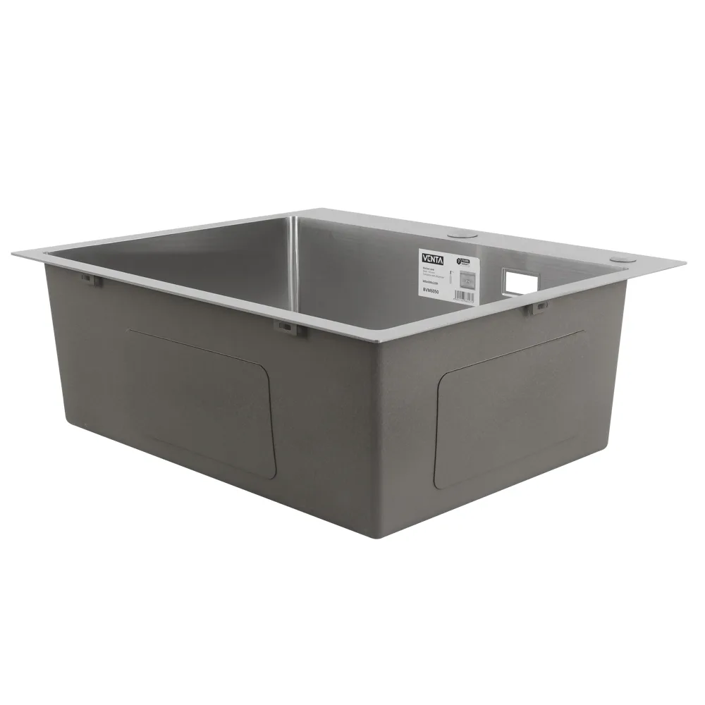 Мийка для кухні інтегрована VENTA Brushed 500×600 BVM6050