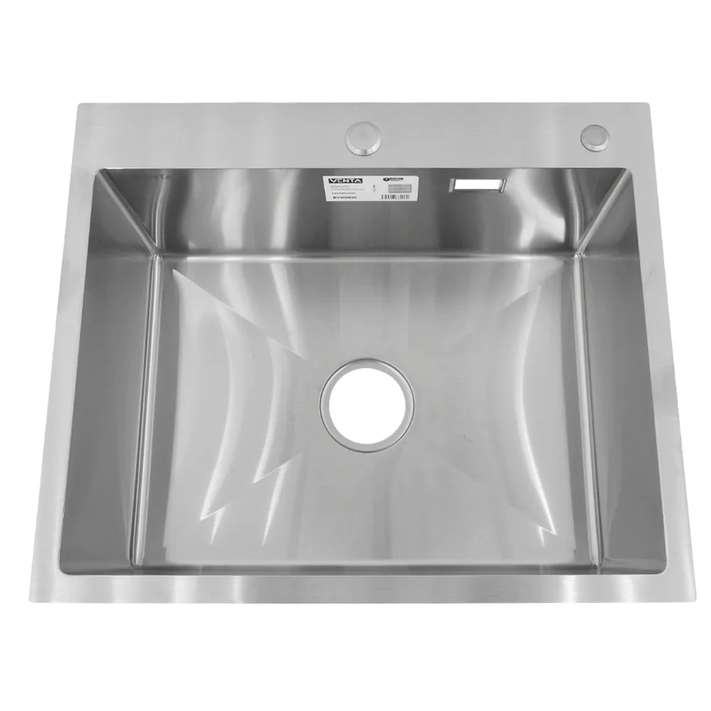 Мийка для кухні інтегрована VENTA Brushed 500×600 BVM6050