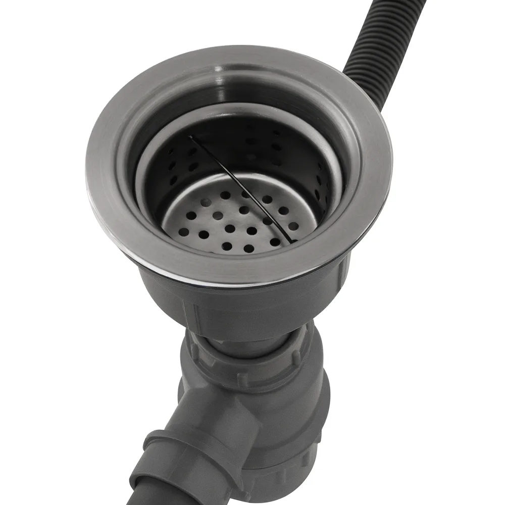 Мийка для кухні інтегрована VENTA Black 600×500 BVM6050B