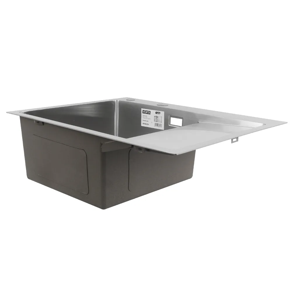 Мийка для кухні інтегрована VENTA Brushed 630×500 BVM6350