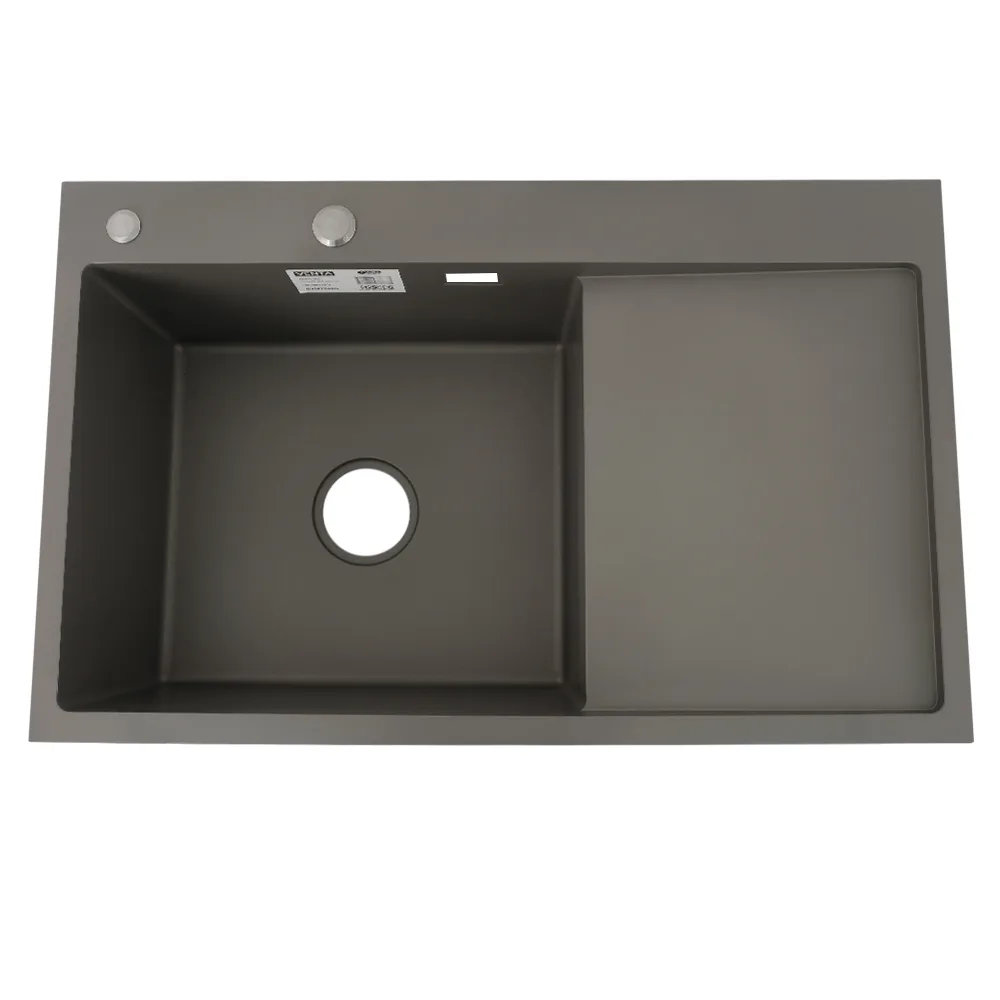 Мийка для кухні інтегрована VENTA Gray 780×480 BVM7848G
